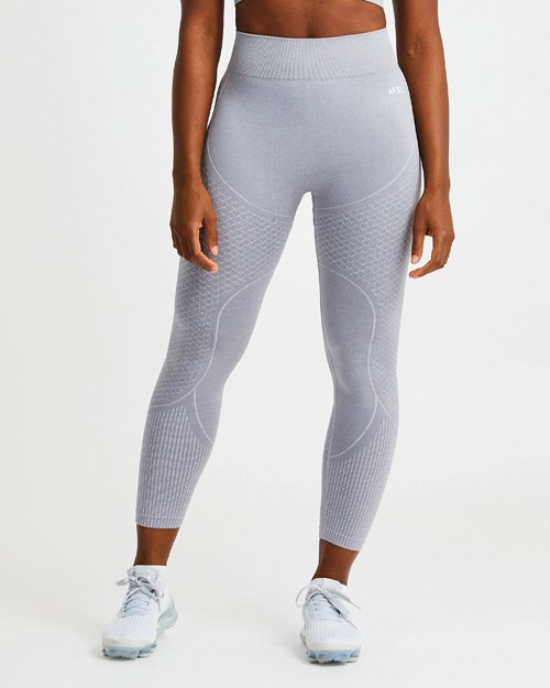 AYBL Impact Seamless Leggings Grau | 298-NLHPQU